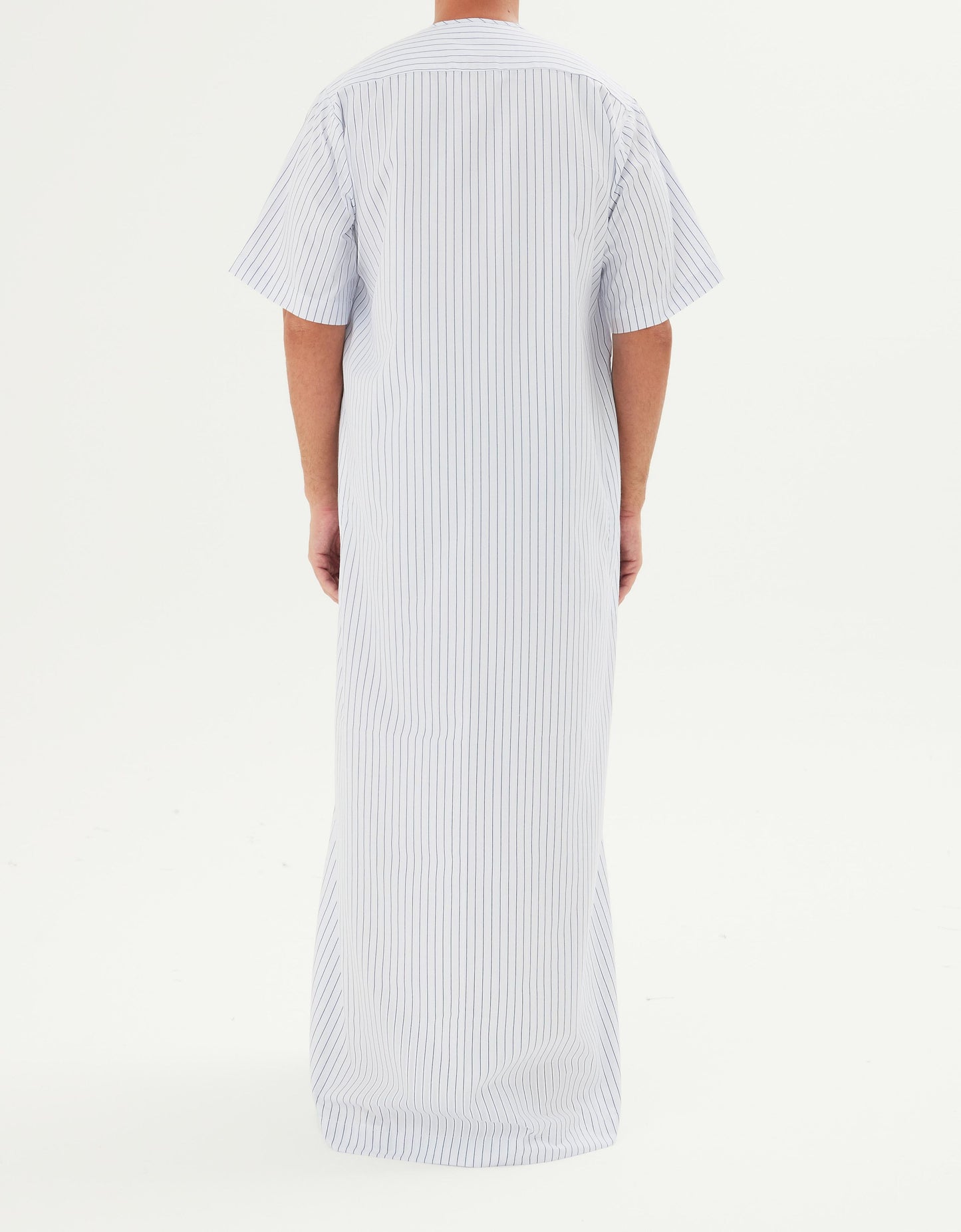 Style 2 - Navy Stripe - Striped Cotton