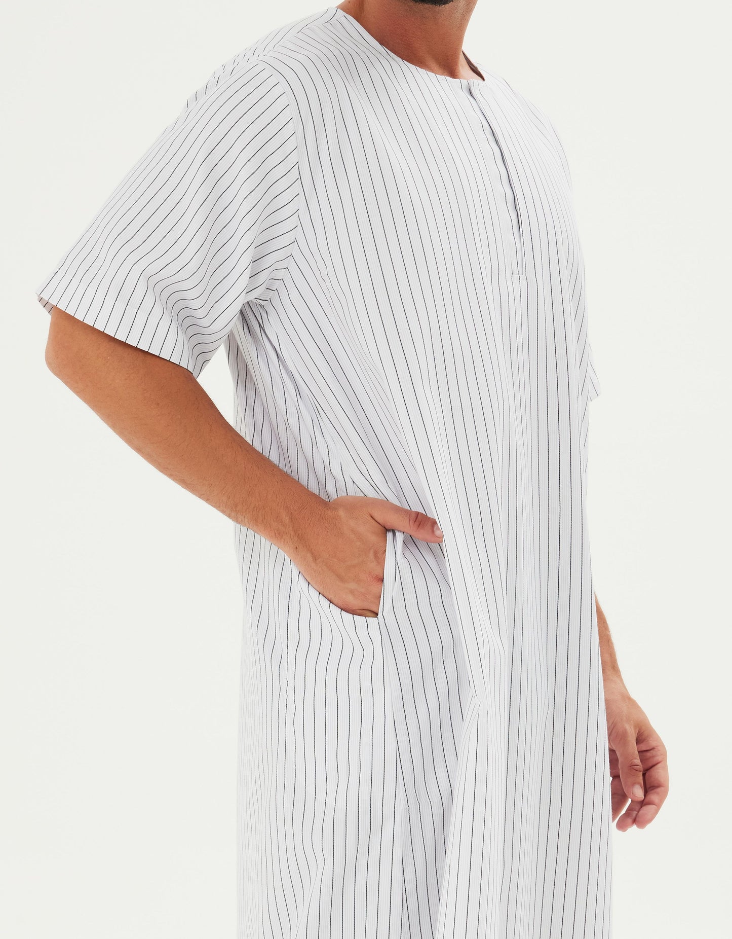 Style 1 - Black Stripe  - Striped Cotton