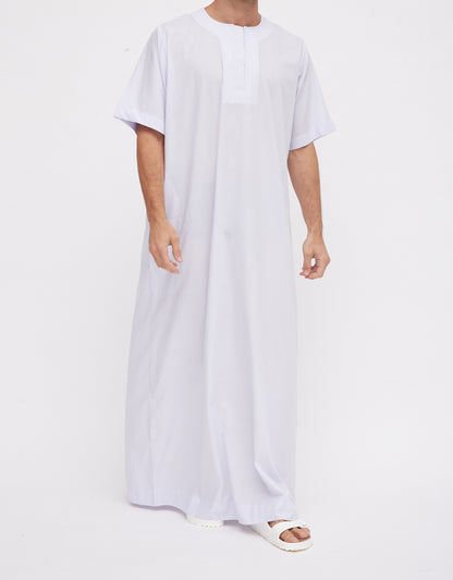 Style 1 - Bright White - Spun Cotton