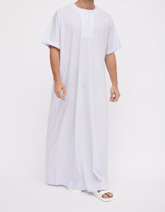 Style 1 - Bright White - Spun Cotton